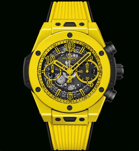 hublot big bang unico yellow magic.|hublot big bang edition price.